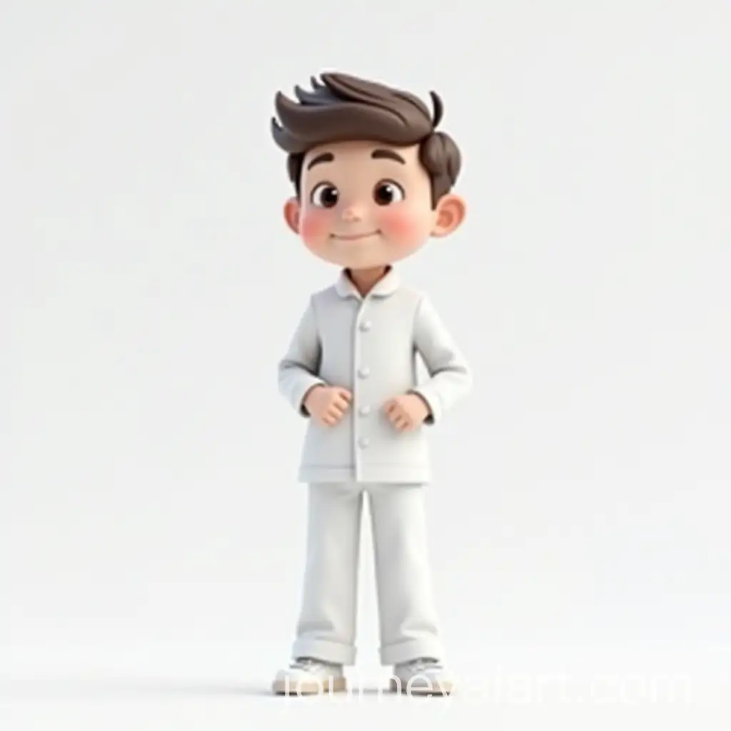 3D-Animated-Boy-in-Nurse-Uniform-with-White-Shirt-and-Pants