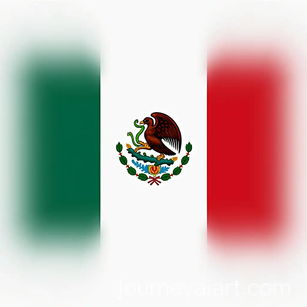 Mexican-Flag-in-Detailed-Artistic-Representation