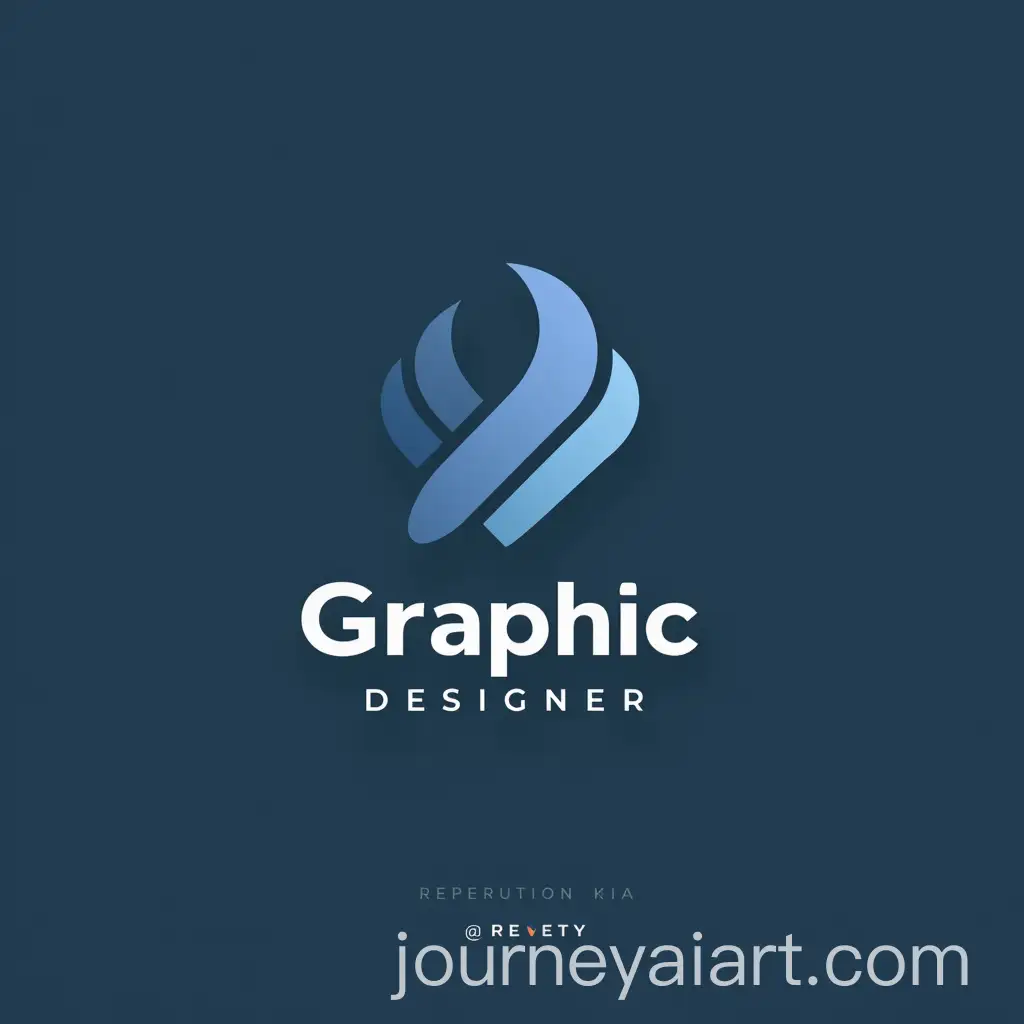 Modern-Graphic-Designer-Logo-Design-Creative-Innovation-in-Blue-and-Gray