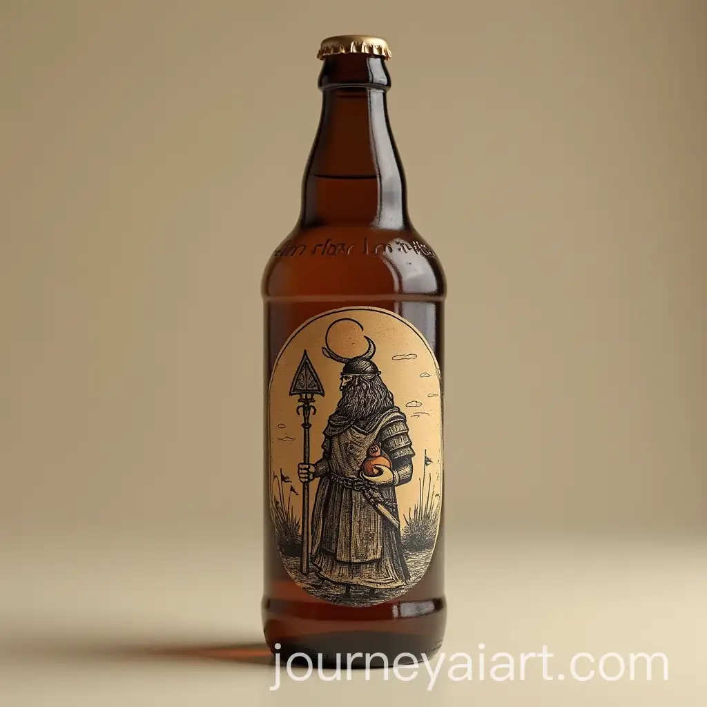 Simple-Viking-Drinking-Bottle-with-Runes-and-Gourd