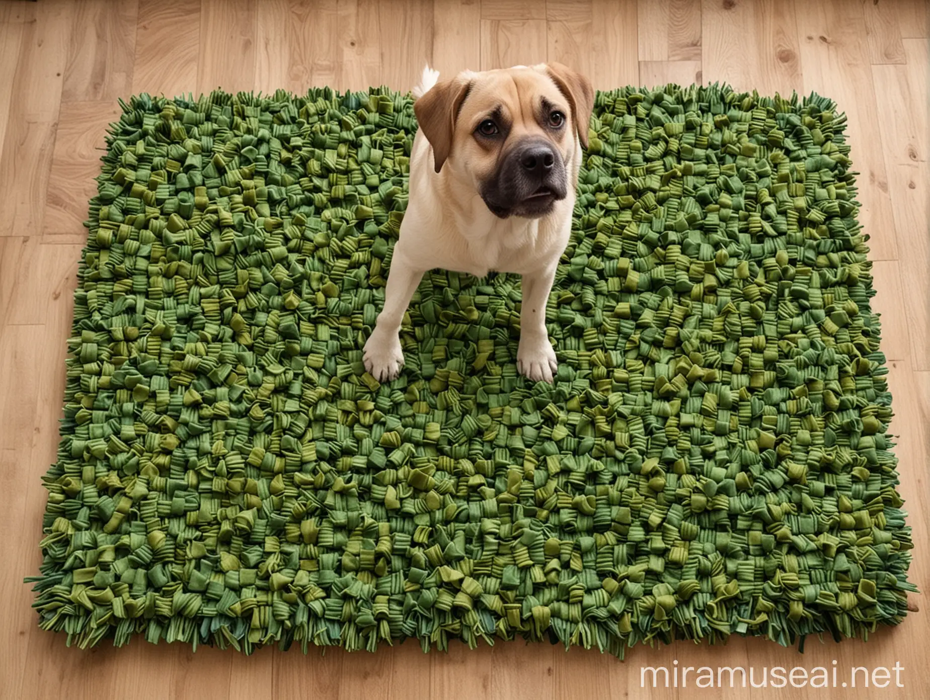 Dog Snuffle Mat in GrassLike Design