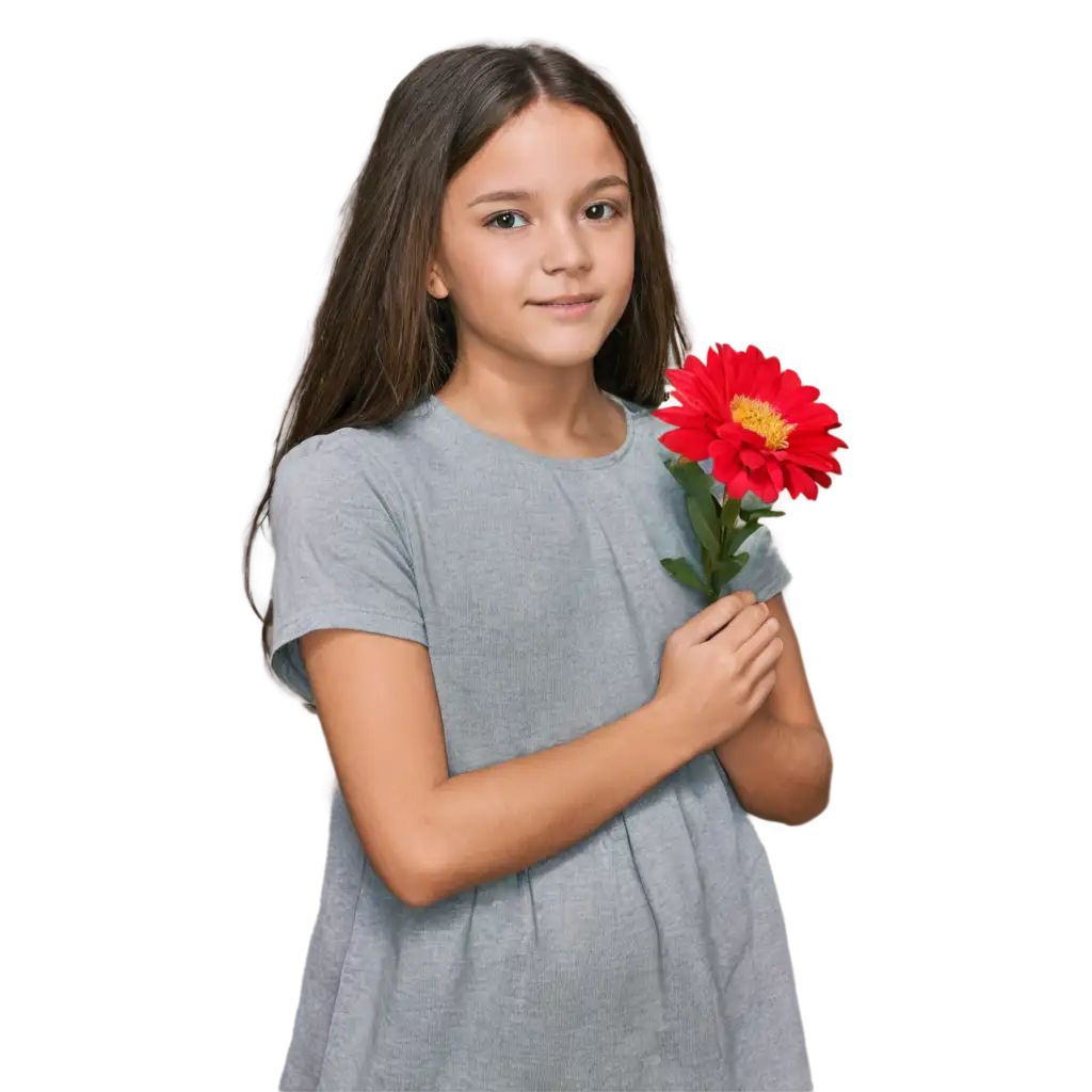 Beautiful-Girl-with-Flower-PNG-Image-for-Enhanced-Visual-Appeal