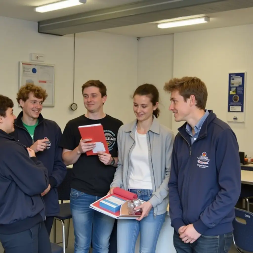 Students-on-a-Business-Tour-in-Gewerbeverein-Oberwil-BielBenken