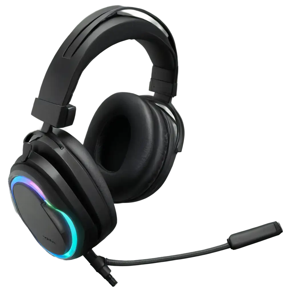 HighQuality-Black-Theme-RGB-Gaming-Headphone-PNG-for-Gaming-Tech-Designs