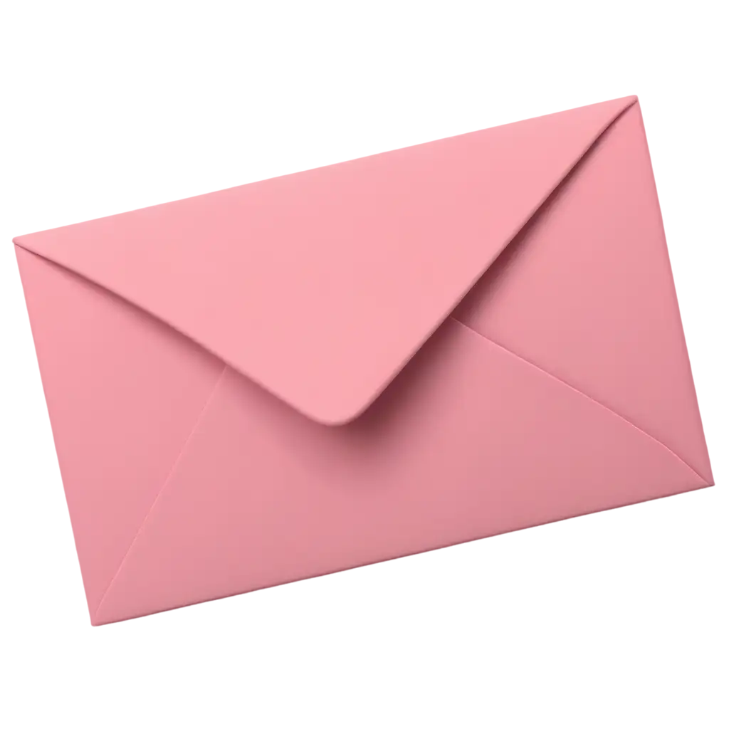 3D-Pink-Open-Envelope-PNG-Image-HighQuality-and-Transparent-Format