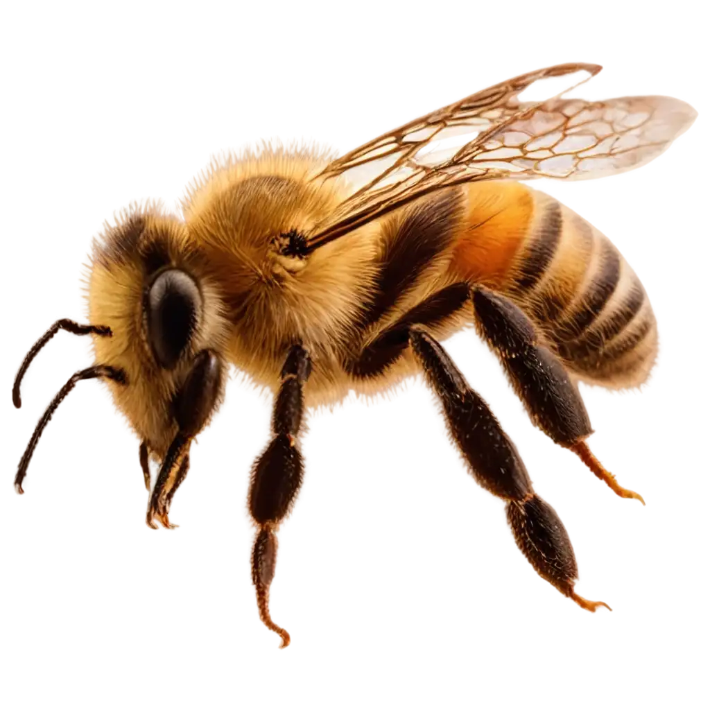 Low-Resolution-Bee-PNG-Image-with-Pixelated-Effect-for-Creative-Projects