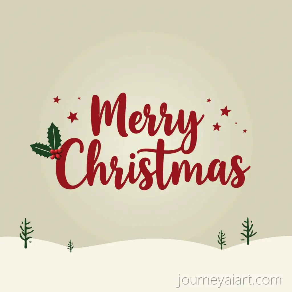 Merry-Christmas-vector-designMerry-Christmas-Stylish-Minimal-Vector-Design