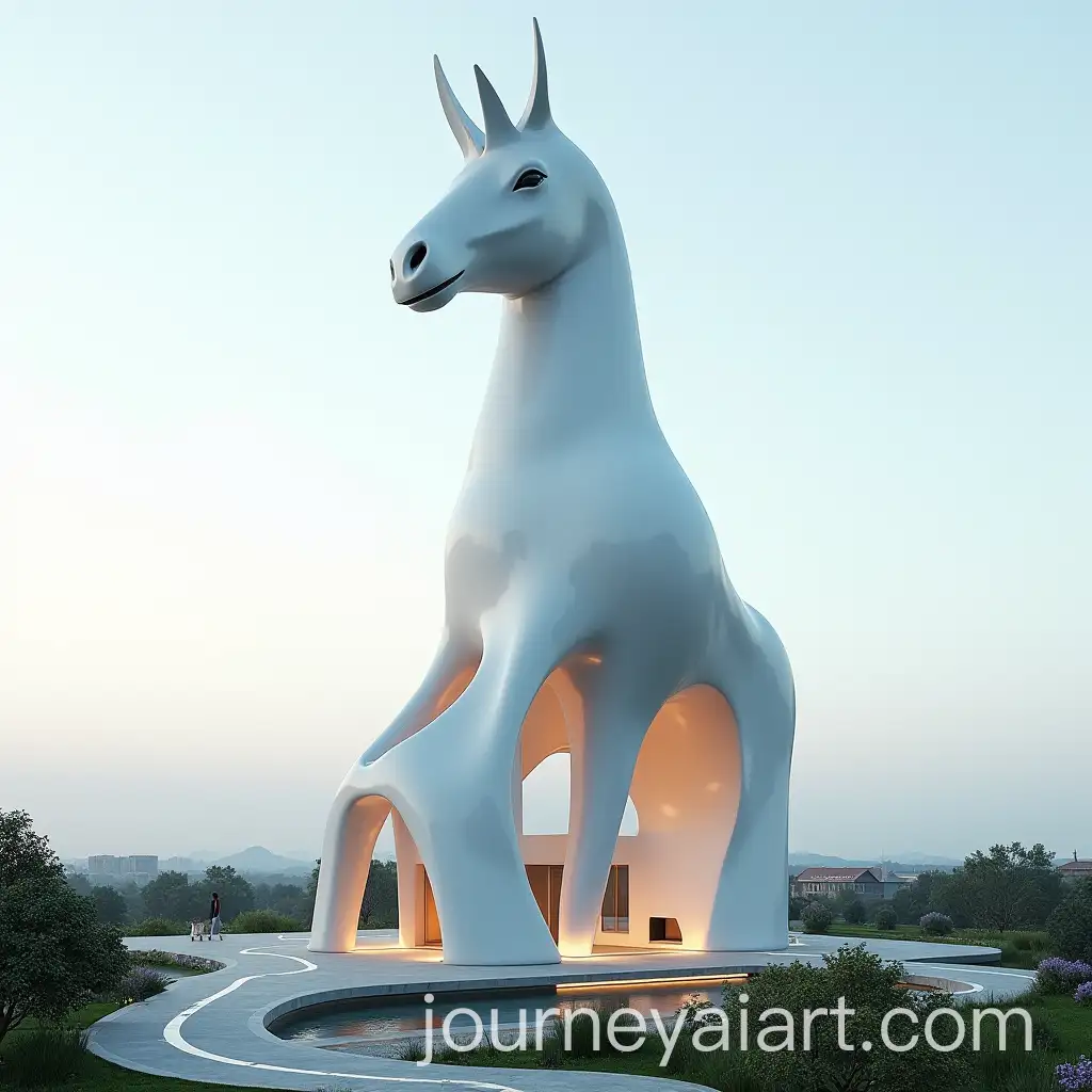 Futuristic-Residential-Tower-Design-Inspired-by-Horse-Form-and-Shape