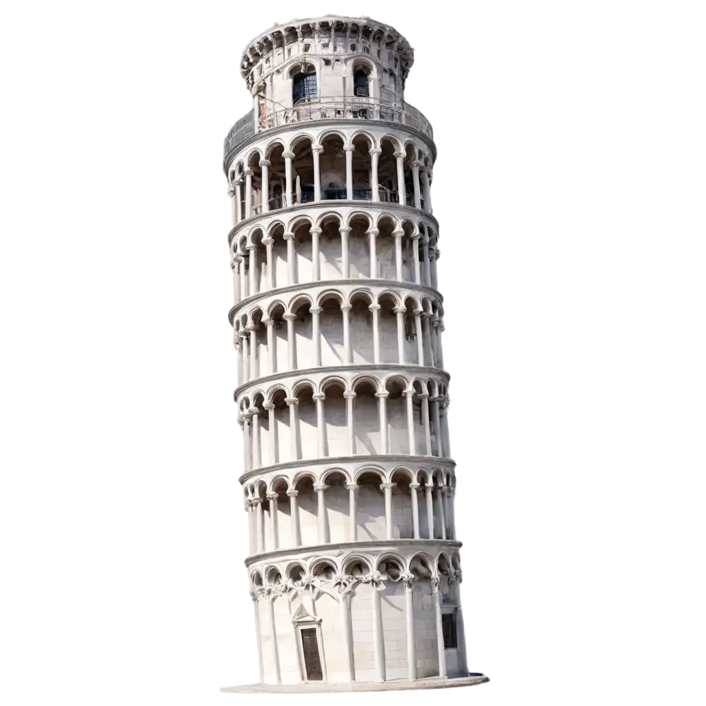 Leaning-Tower-of-Pisa-PNG-Image-for-Clear-HighQuality-Visuals