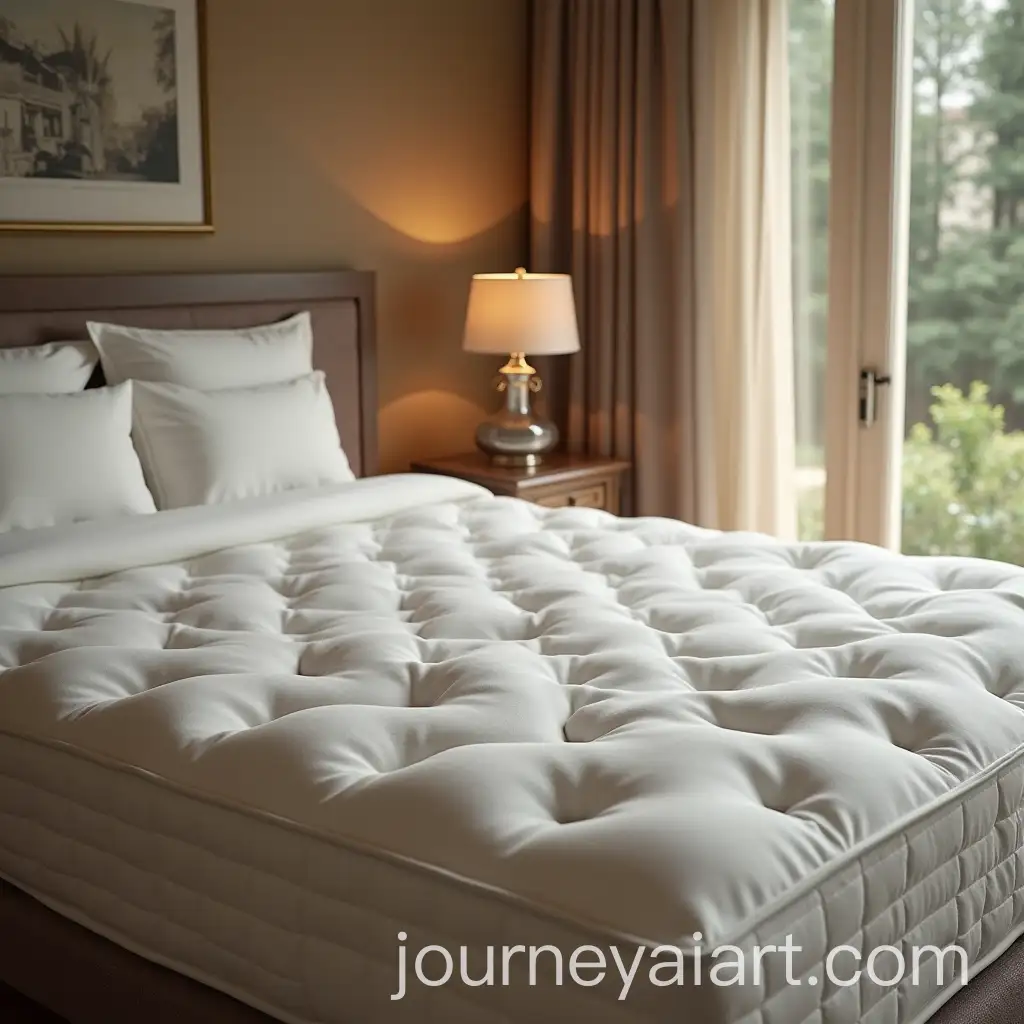 Luxurious-Bedroom-with-White-Puffy-Mattress-andAI-Image-Prompt-Expansion-Soft-Lighting