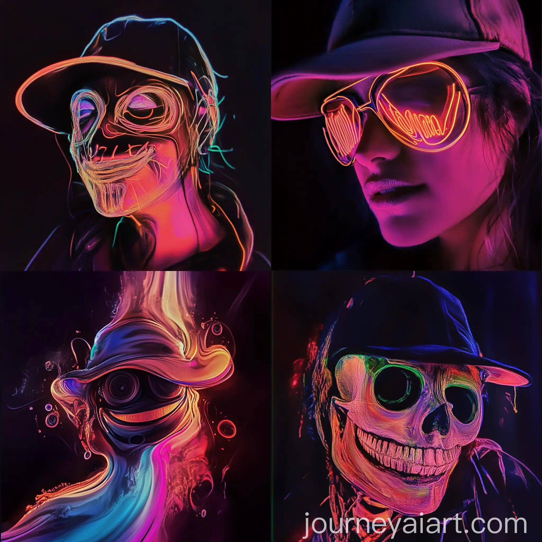 Neon-Cityscape-at-Night-in-Vibrant-Colors