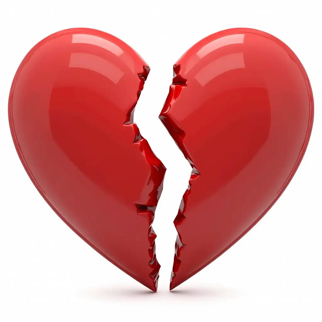 Broken heart PNG