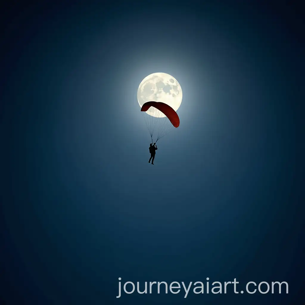 Parachuting-Under-the-Moonlight-in-a-Dreamy-Night-Sky