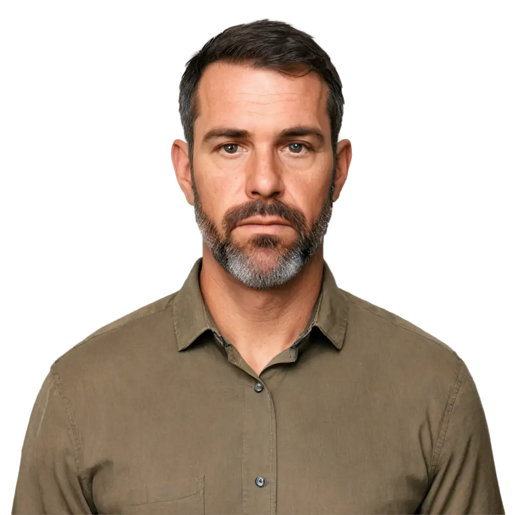 Ultrarealistic-PNG-Image-of-a-50YearOld-American-Man-with-a-Diverse-Facial-Profile