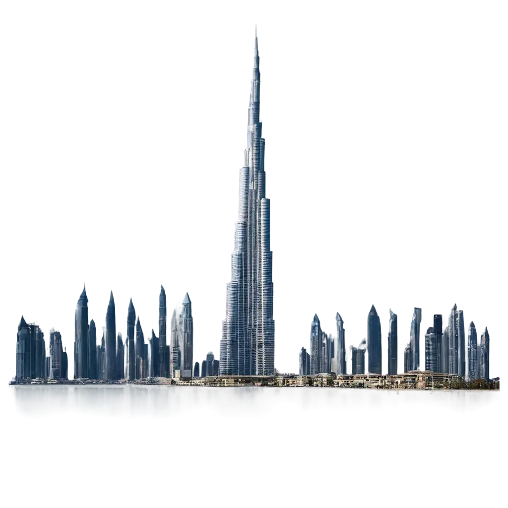 Explore-the-Majestic-Burj-Khalifa-in-Stunning-PNG-Clarity