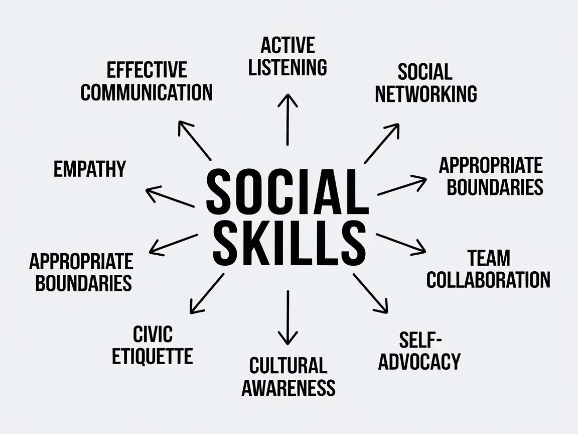 Black-and-White-Diagram-Depicting-Essential-Social-Skills