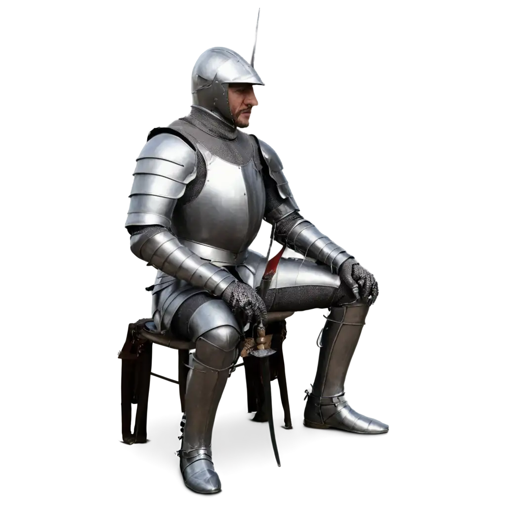 HighQuality-PNG-Image-of-a-Knight-Sitting-Perfect-for-Various-Creative-Projects