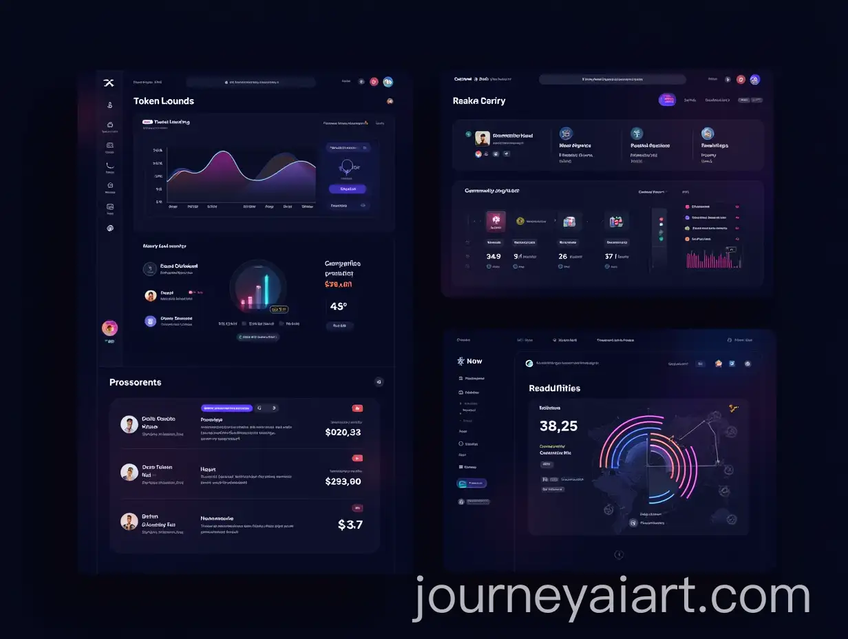SleekAI-Image-Prompt-Expansion-DarkMode-UI-Mockup-for-AI-Crypto-Launch-Platform-with-Neon-Accents-and-Interactive-Features