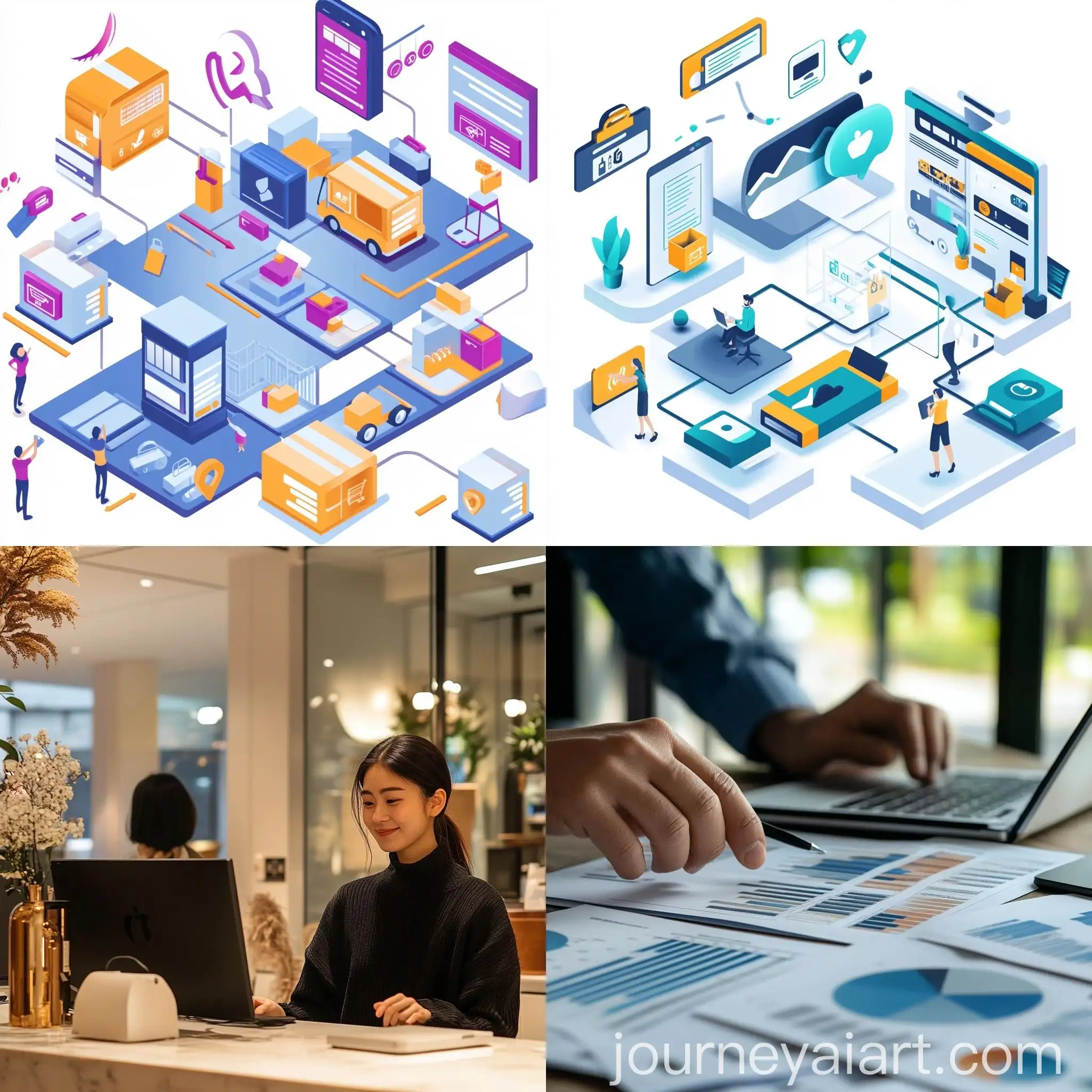 Children-Decorating-Gingerbread-Houses-with-Parents