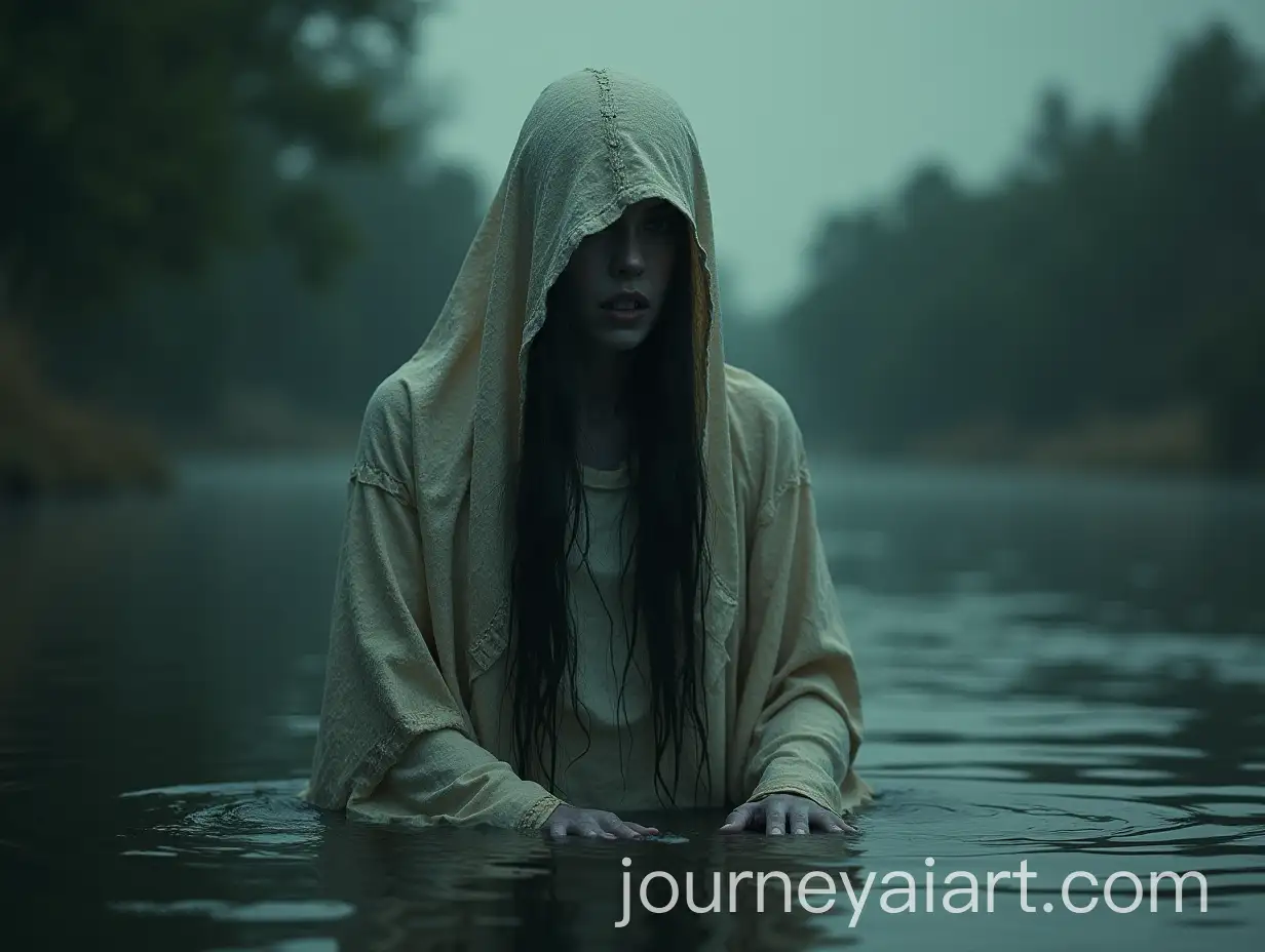 La-Llorona-Weeping-by-the-Riverbank-A-Surreal-Representation-of-Tragedy-and-Redemption