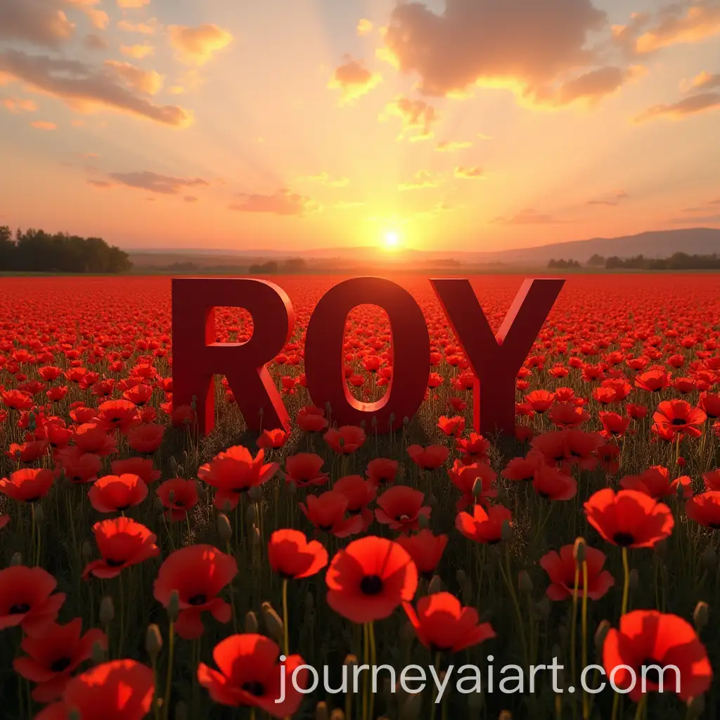 Vibrant-Poppy-Field-with-Sunset-and-Heartfelt-Message
