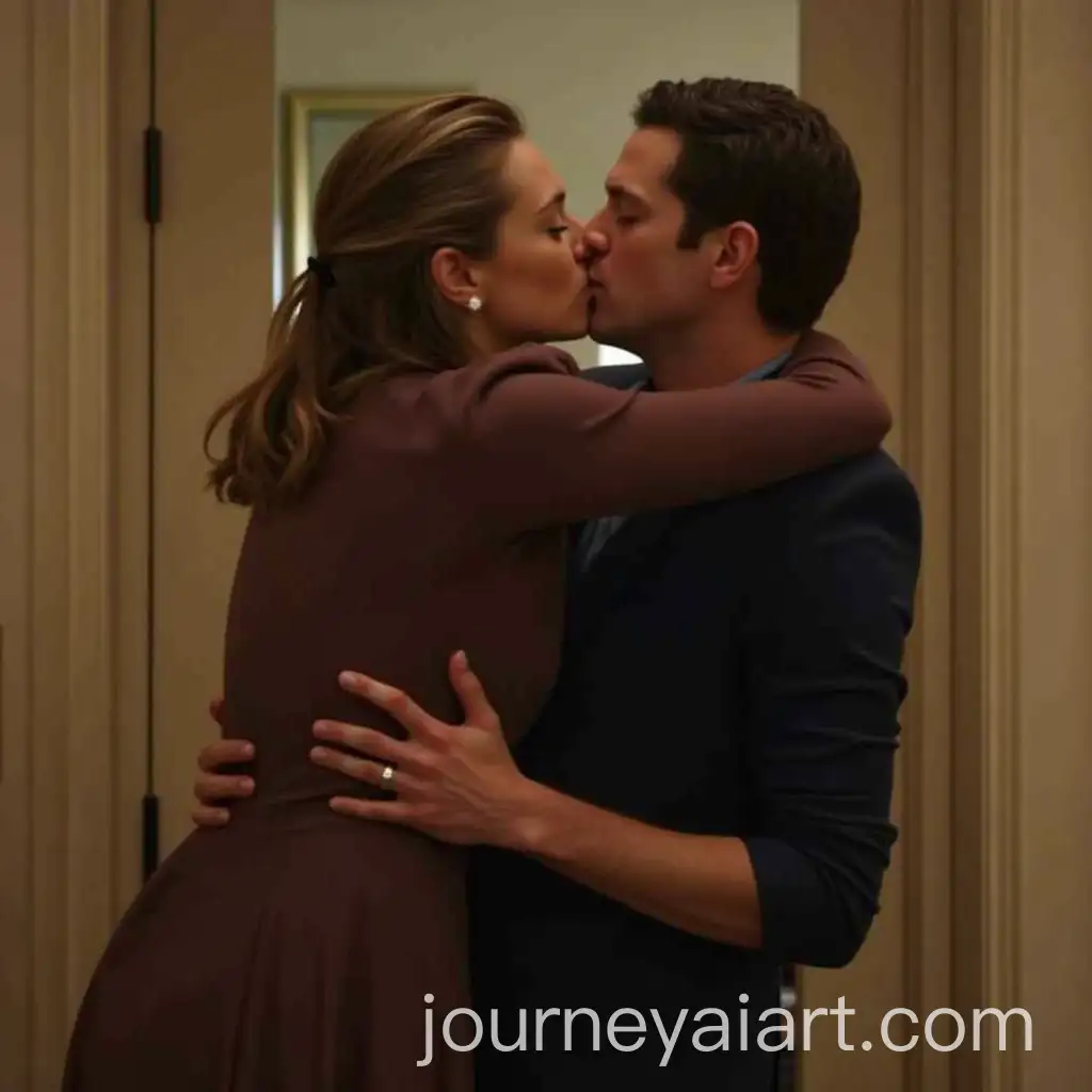 Elizabeth-Olsen-and-Sydney-Sweeney-Sharing-a-Romantic-Embrace