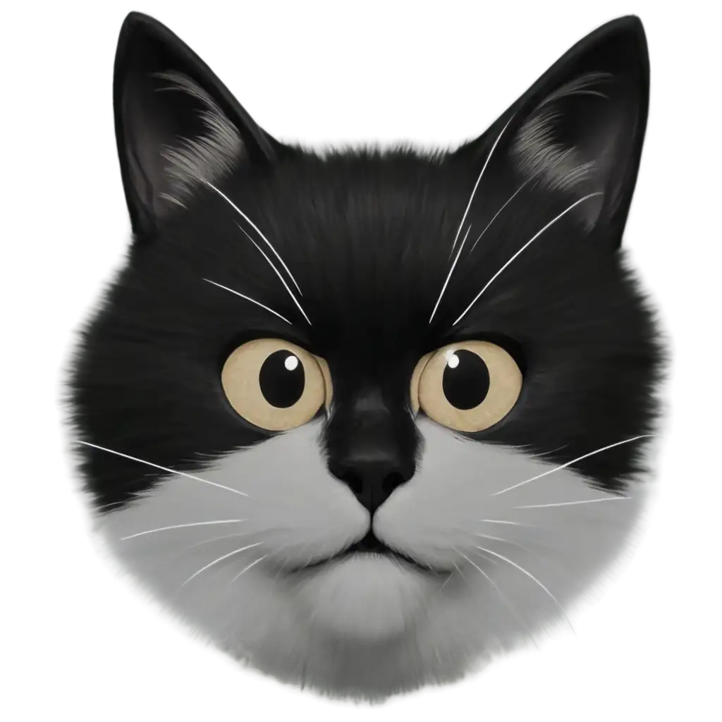 HighQuality-Black-and-White-Cat-PNG-for-Versatile-Creative-Applications