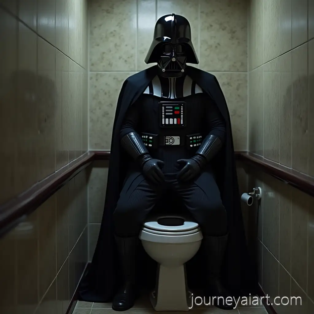 Dark-Vador-on-ToiletDarth-Vader-Sitting-on-the-Toilet-in-a-Humorous-Scene
