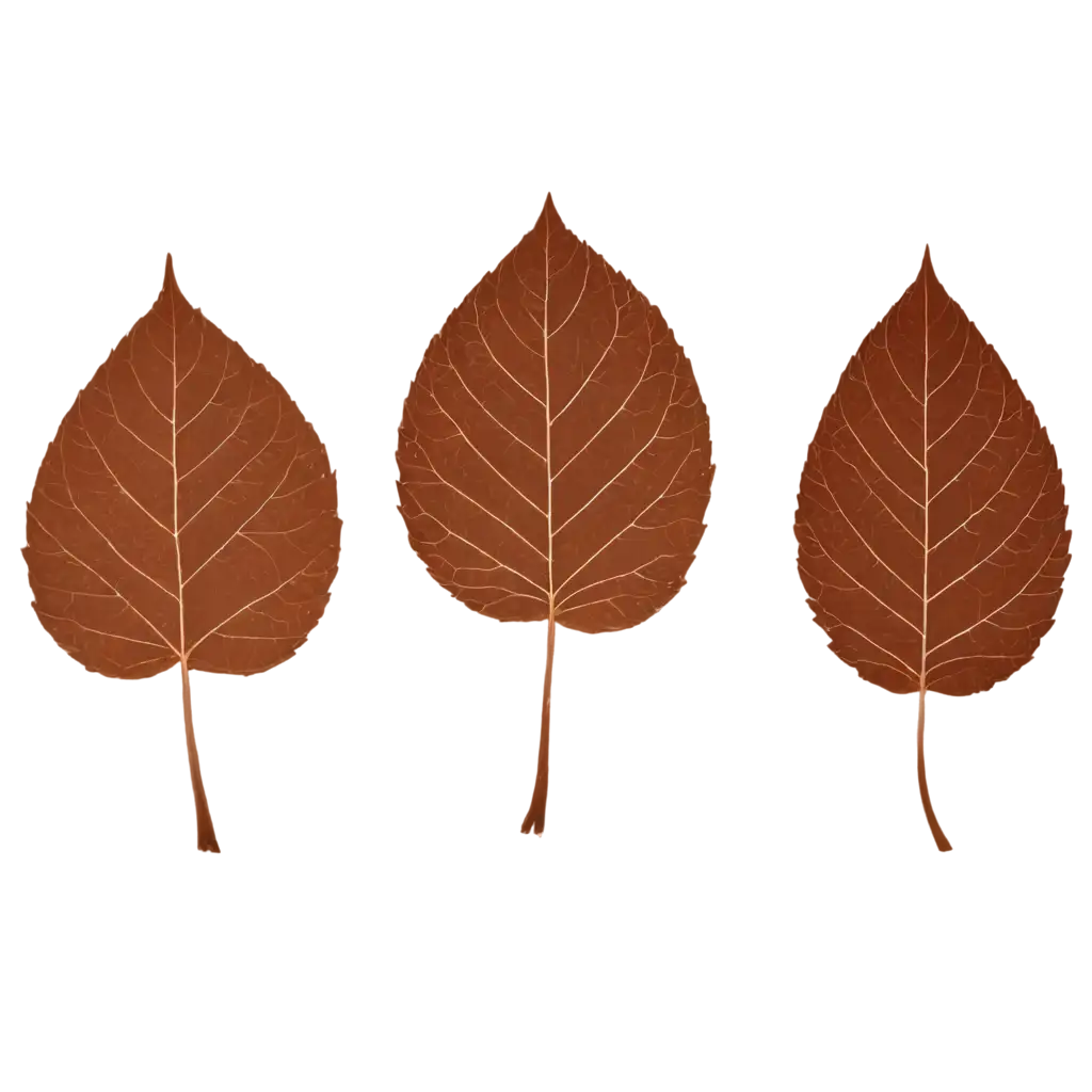 leaves in brown color