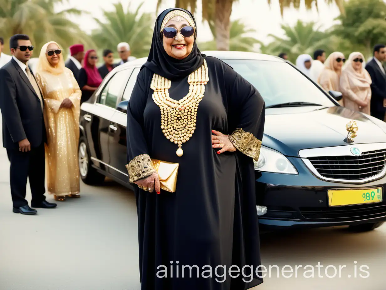 Elderly-Muslim-Woman-in-Elegant-Hijab-at-Wedding-Celebration