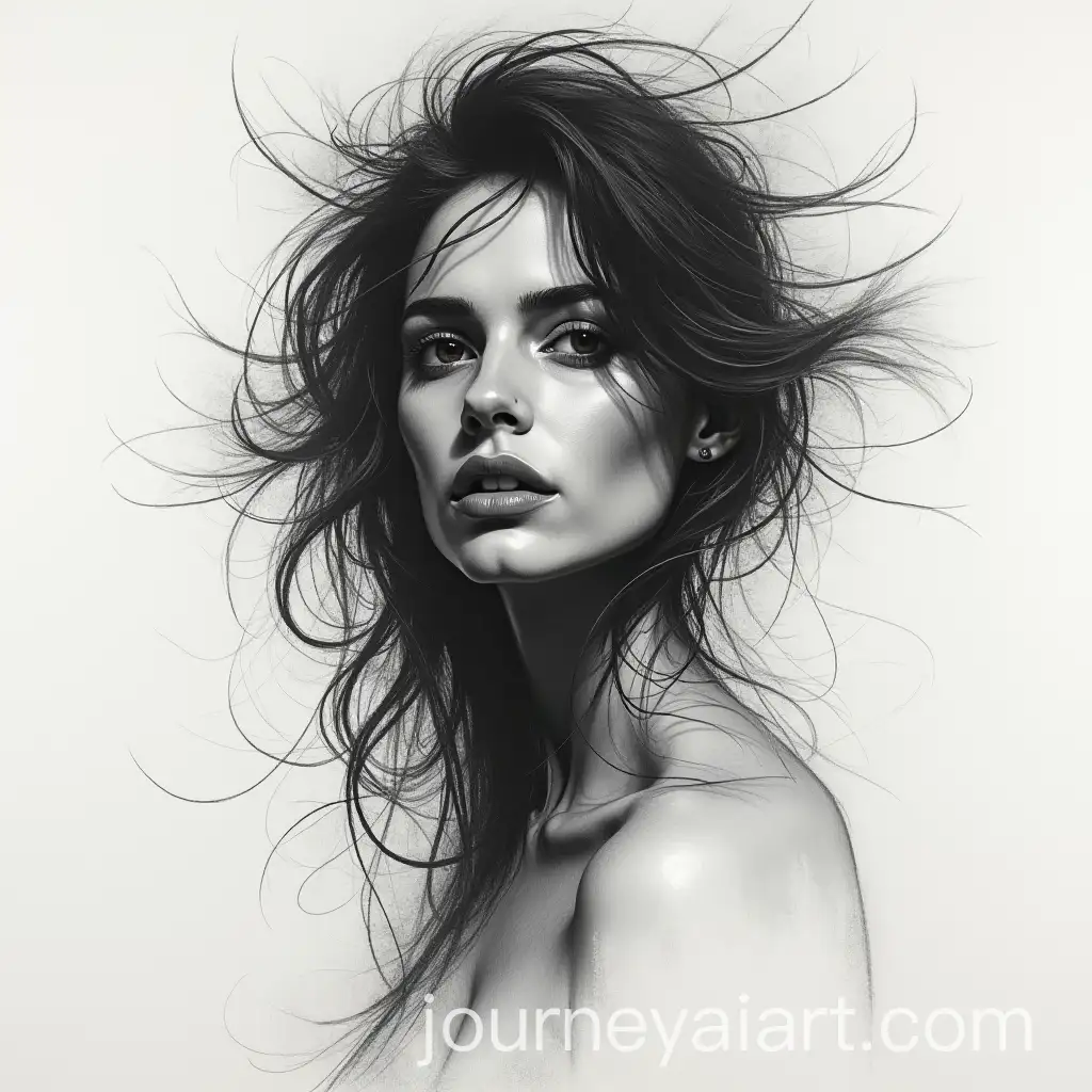 Abstract-Charcoal-Sketch-of-Women-in-Fluid-Forms