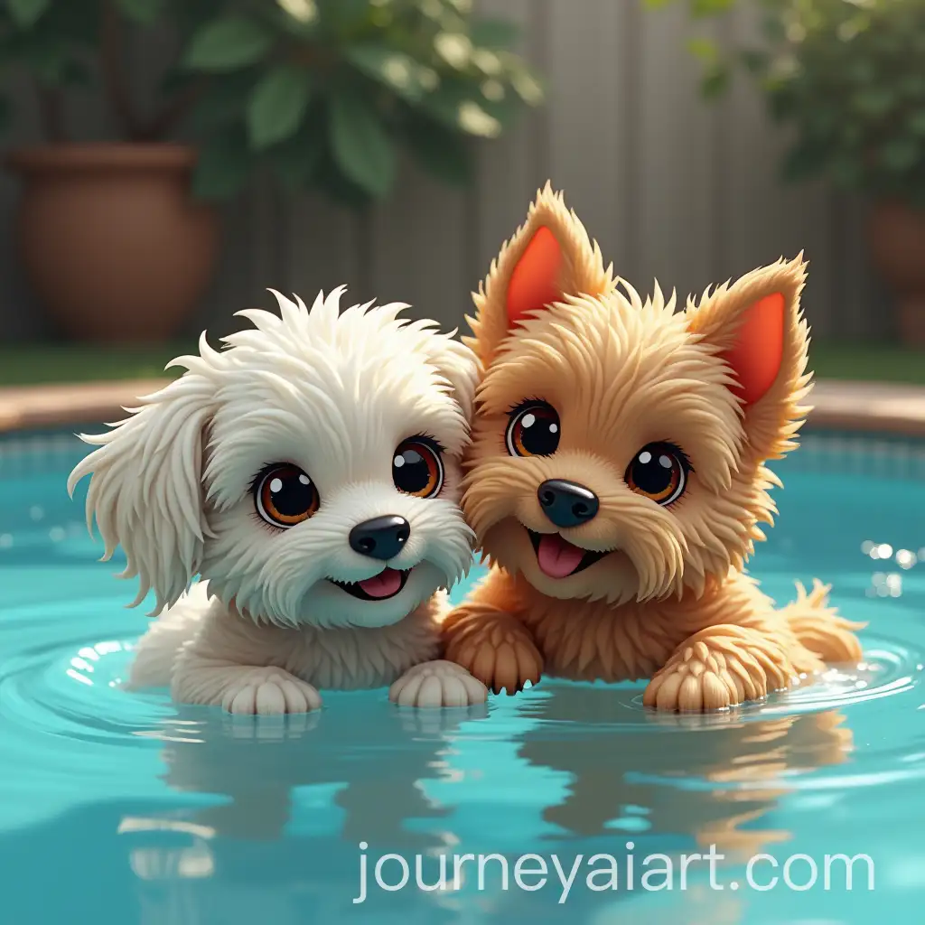 Haggis-Vaggi-and-Kissy-Missi-by-the-Poolside