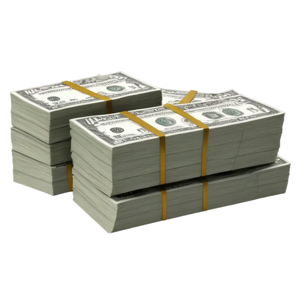 HighResolution-PNG-of-Stacks-of-100-Dollar-Bills-for-Wealth-Luxury-and-Banking-Concepts