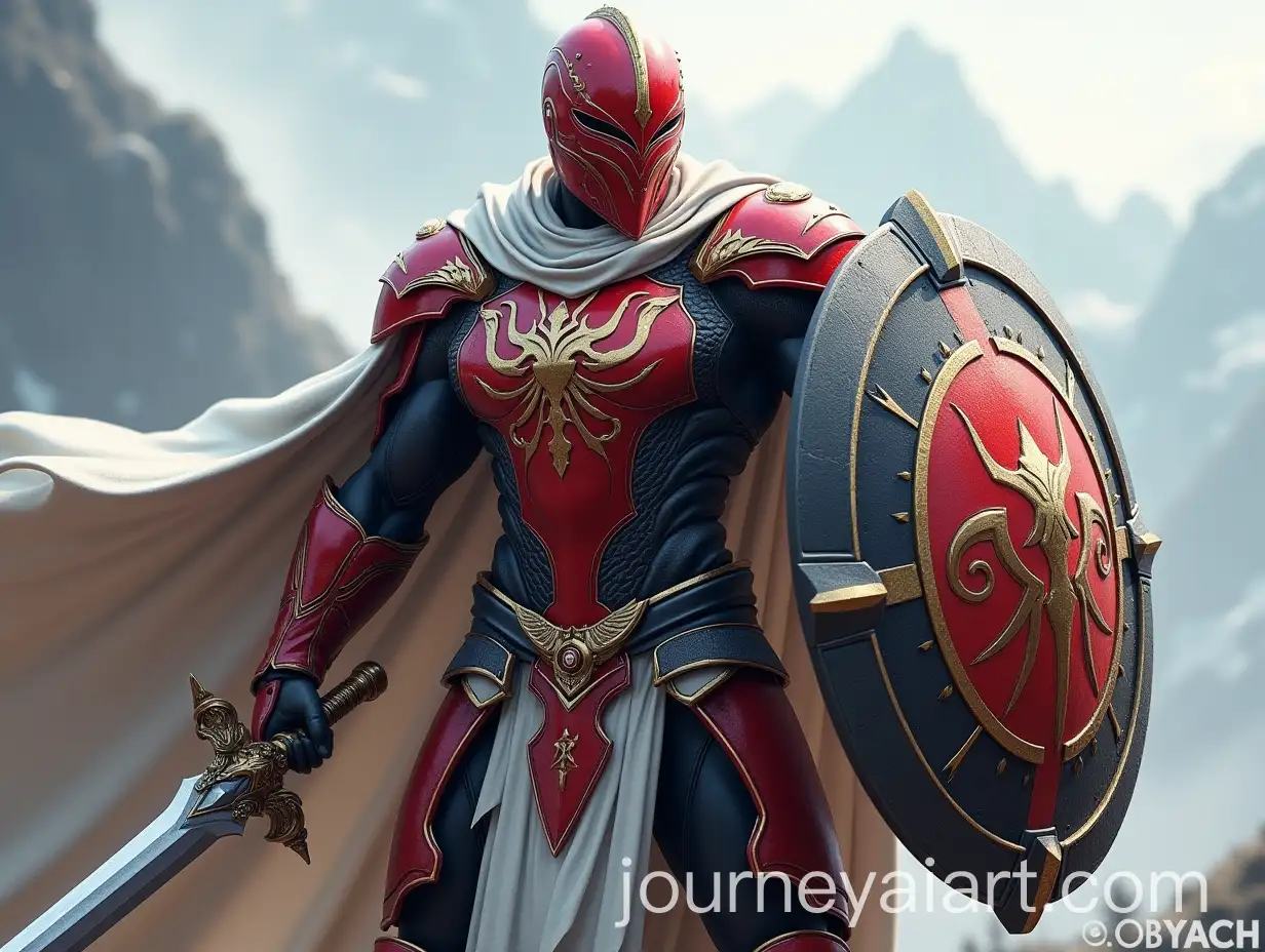 Futuristic-Bayern-Mnchen-Football-Club-Warrior-in-Mountainous-Setting