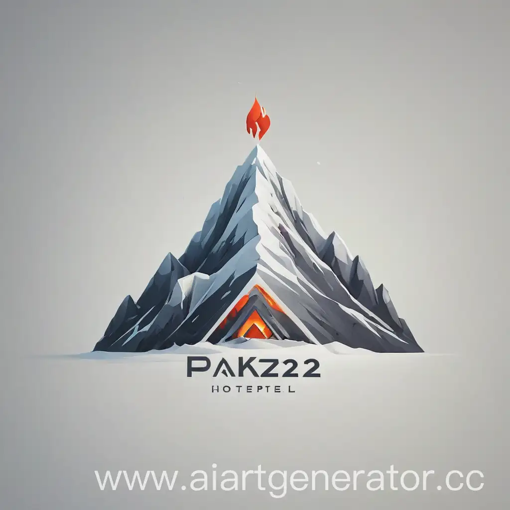 Minimalistic-Logo-Design-for-Peak-2322-Hotel-in-Kamchatka-Inspired-by-Mutnovsky-Volcano