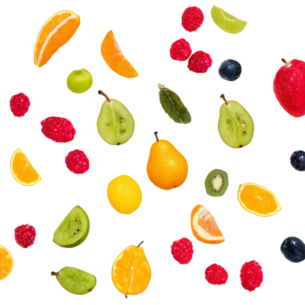 Vibrant-PNG-Image-of-a-Mix-of-Fruity-Fruits-Enhance-Your-Visual-Content-with-HighQuality-Clarity