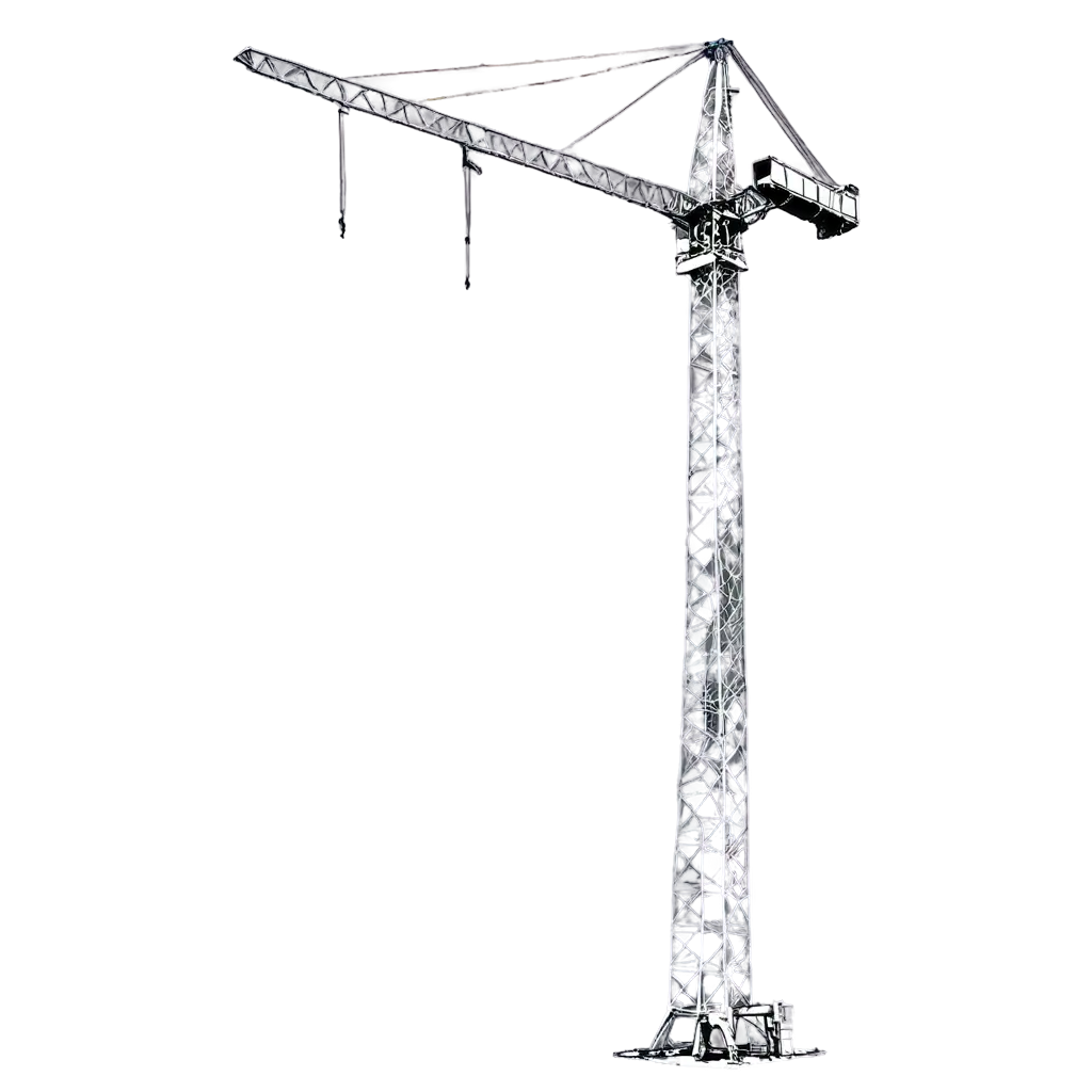White-Tower-Crane-Drawing-PNG-HighPNG-Image-SEO-AnalysisQuality-Transparent-Image-for-Diverse-Uses