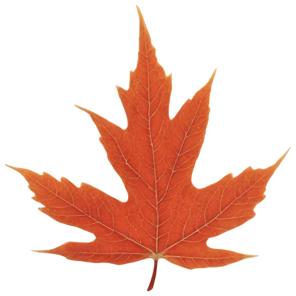 Sugar-Maple-Leaf-PNG-Image-HighQuality-Transparent-Background-for-Versatile-Use