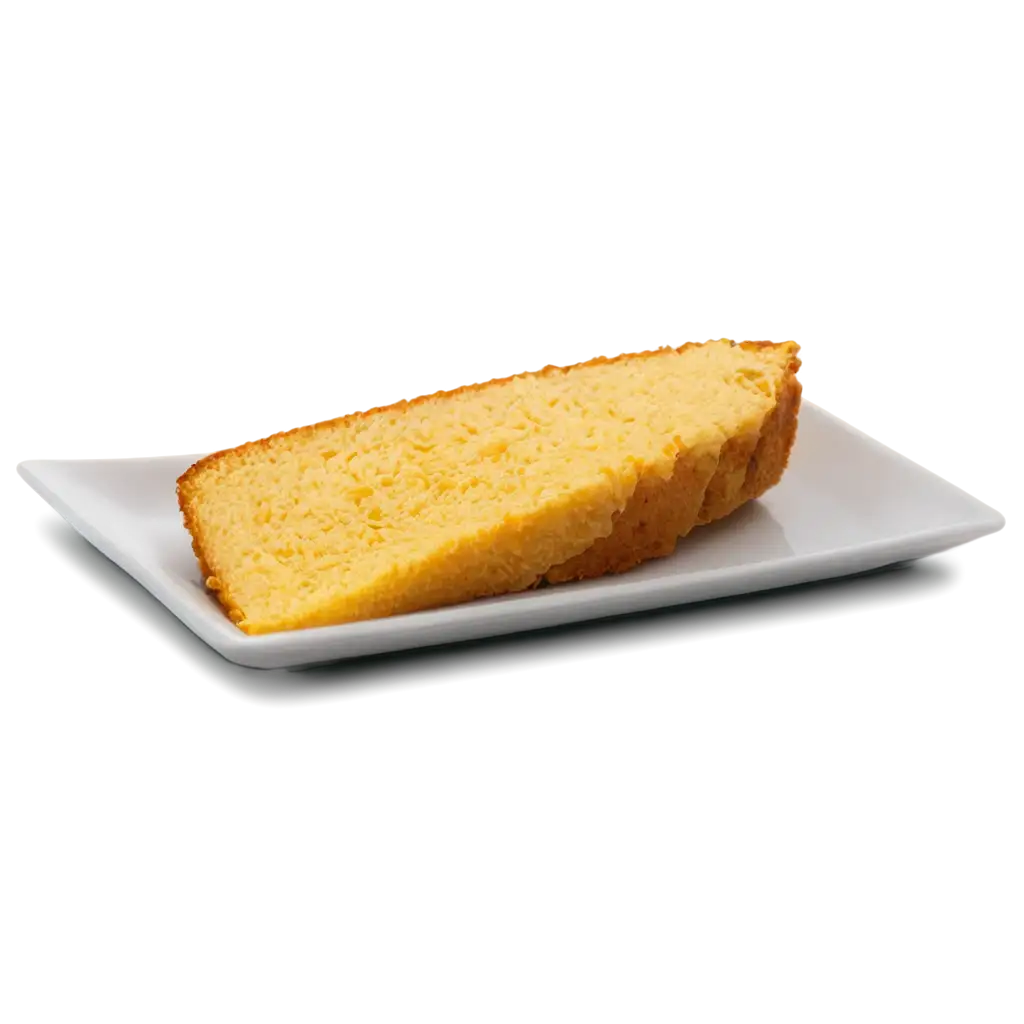 Delicious-Corn-Bread-Slice-PNG-Image-for-Culinary-Creativity