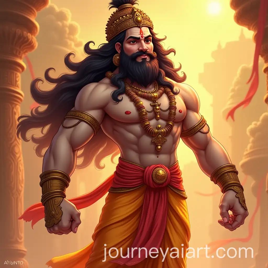 Vibrant-Animated-Depictions-of-Hanuman-in-Mythological-Art