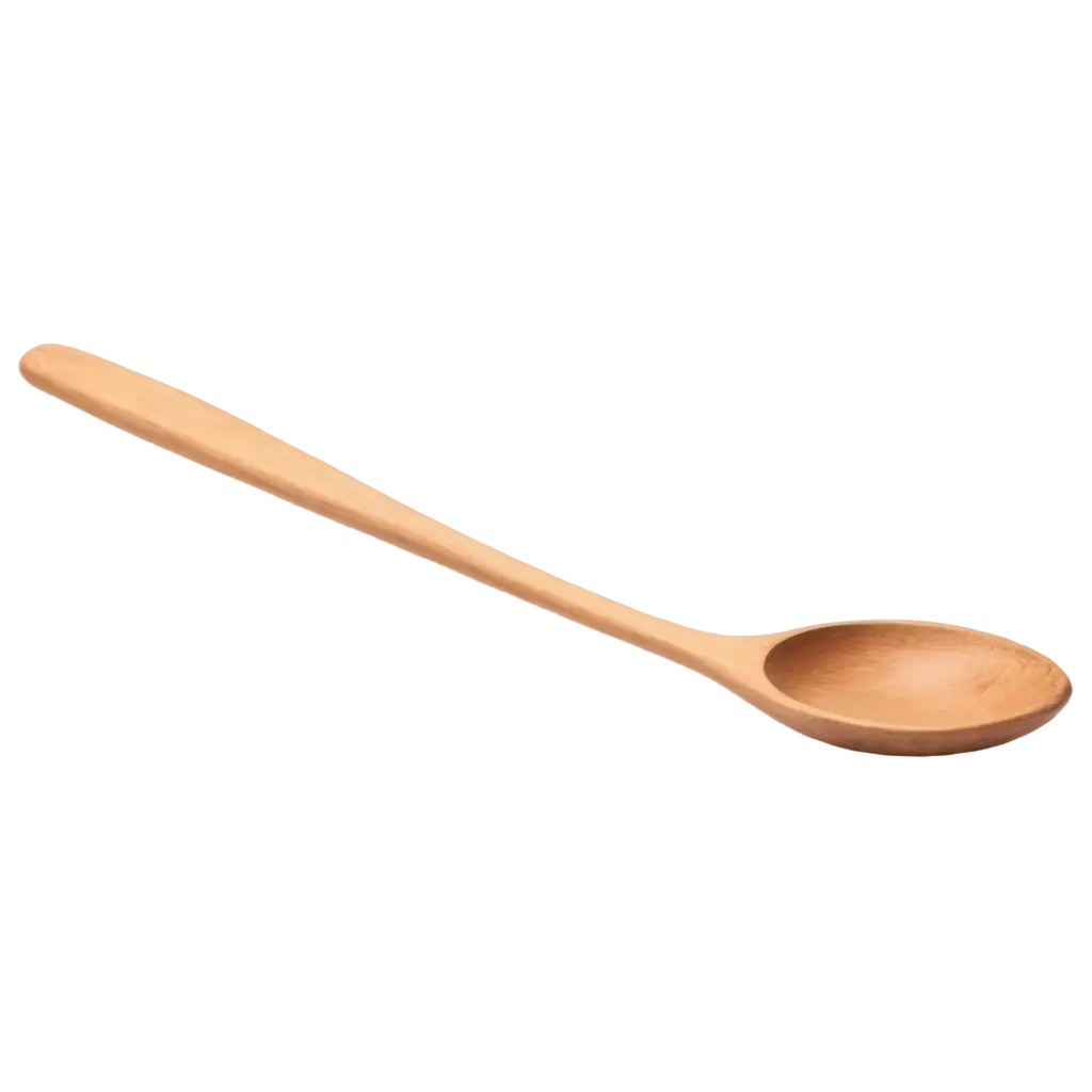 HighQuality-Full-Side-View-of-Wooden-Spoon-PNG-Image-for-Versatile-Use