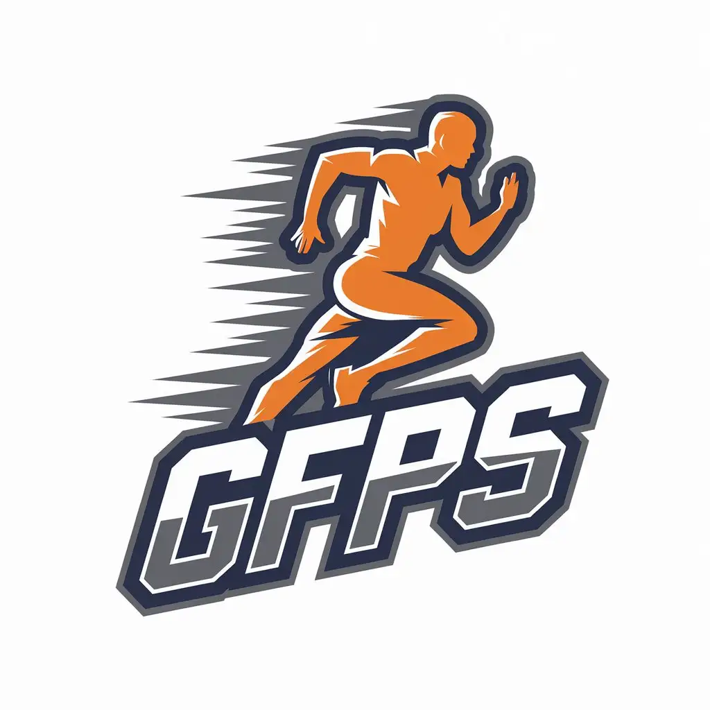 LOGO Design for GFPS Vector Sports Theme for Fitness Industry with Clear Background