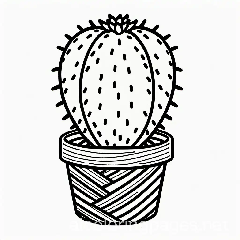 Xoconostle-Cactus-Fruit-Line-Art-Coloring-Page