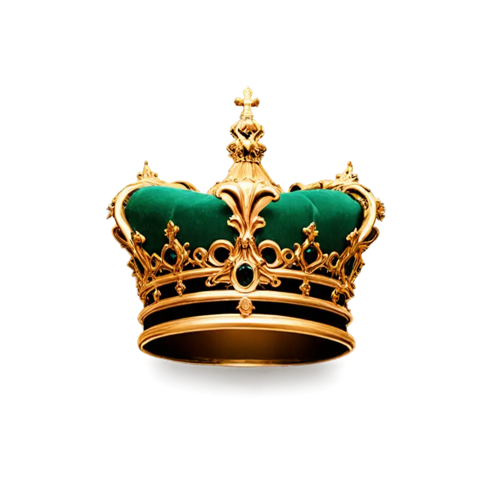 king crown and create little bit carttonistic