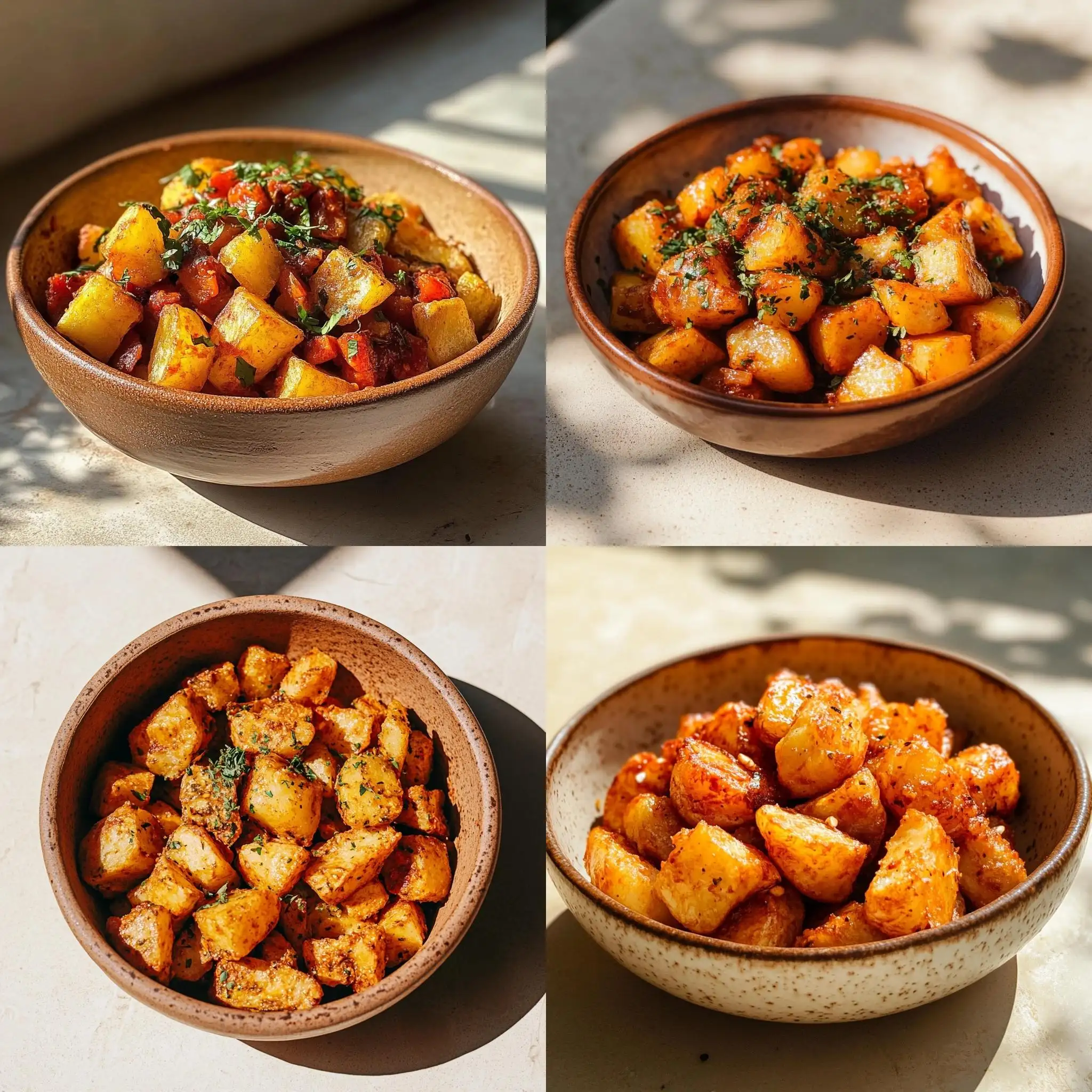 Patatas-Bravas-on-Sunlit-Beige-Concrete-Surface
