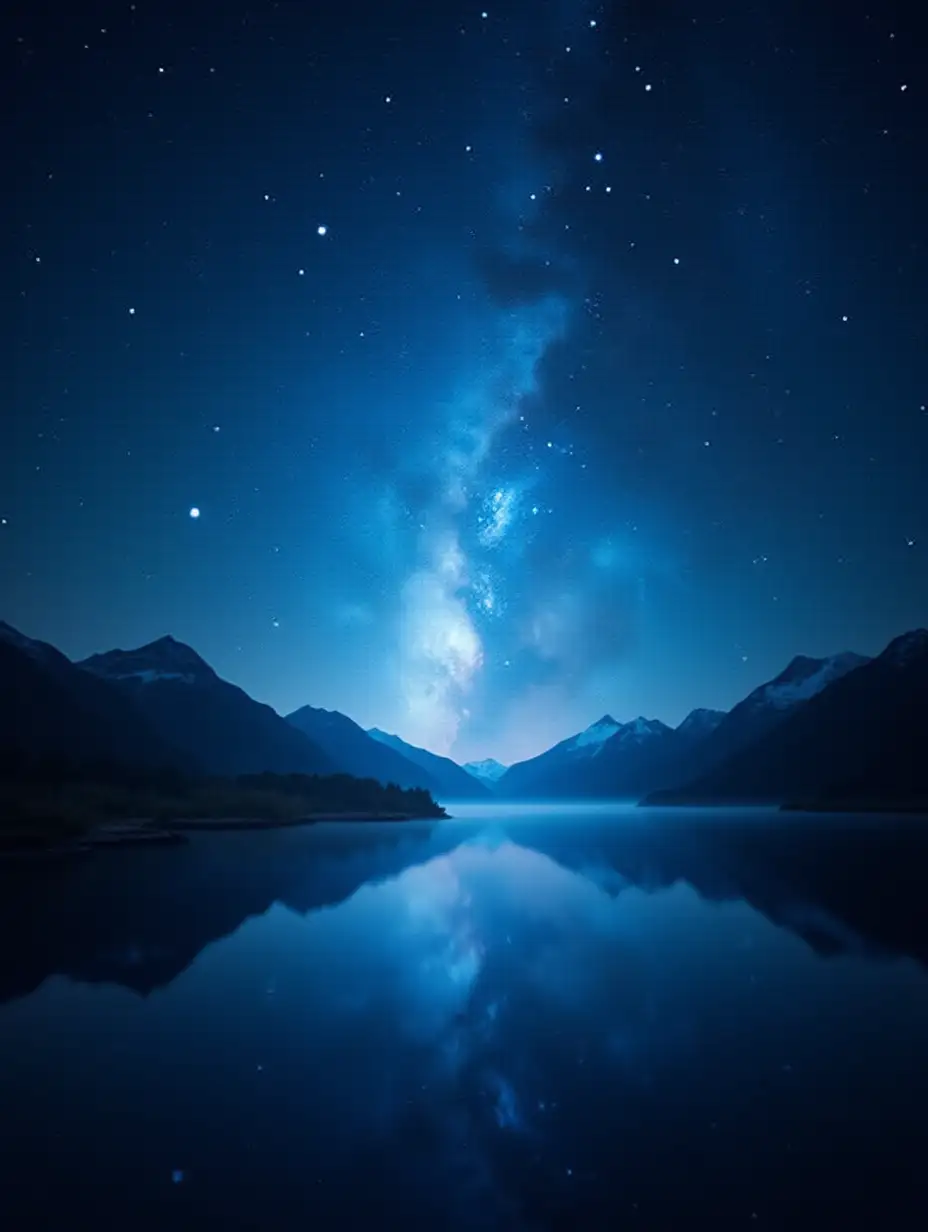 Universe, Pleiades star cluster, blue, lake, spring, high quality,