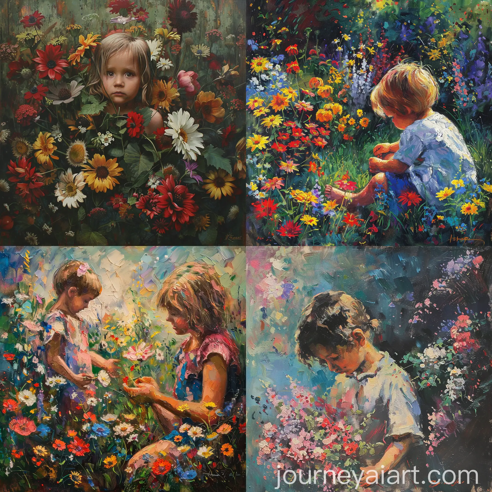 Child-with-Flowers-in-Vibrant-Artistic-Style
