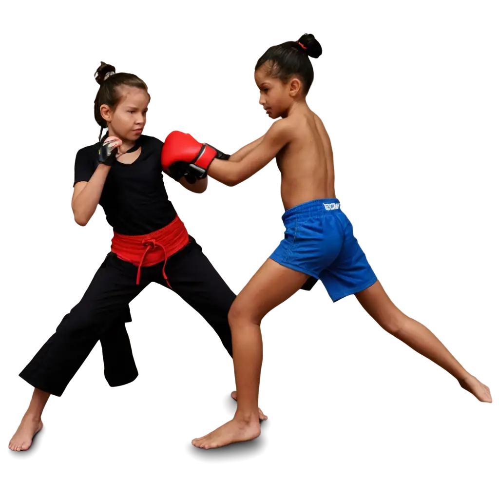 Children-Doing-Kickboxing-PNG-HighQuality-Image-for-Active-and-Dynamic-Use