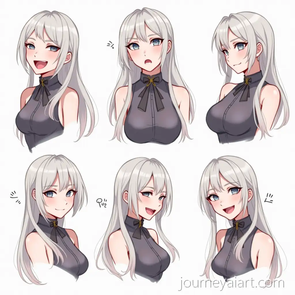 Female-Anime-Character-Design-Sheet-with-Expressions-in-Gothic-Fantasy-Style