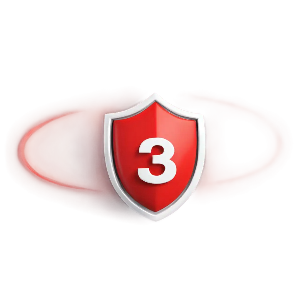 3D-Number-3-Red-PNG-Image-in-a-Circle-Shield-Enhancing-Clarity-and-Impact